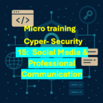 15 ENG Micro training: Social Media & Professional Communication
