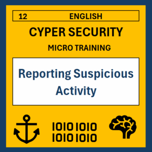 12 ENG Micro training: Reporting Suspicious Activity