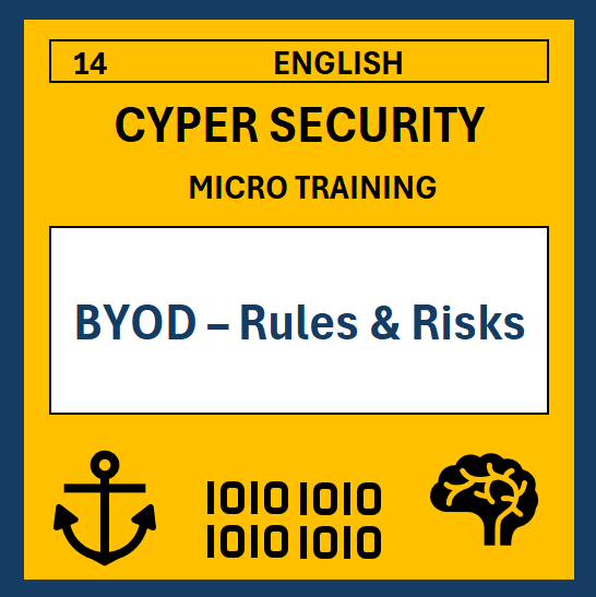 14 ENG Micro training: BYOD – Rules & Risks