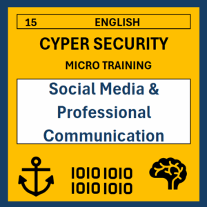 15 ENG Micro training: Social Media & Professional Communication