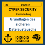 20 DE Cyper- Security Kurzschulung: Grundlagen des sicheren Dateiaustauschs