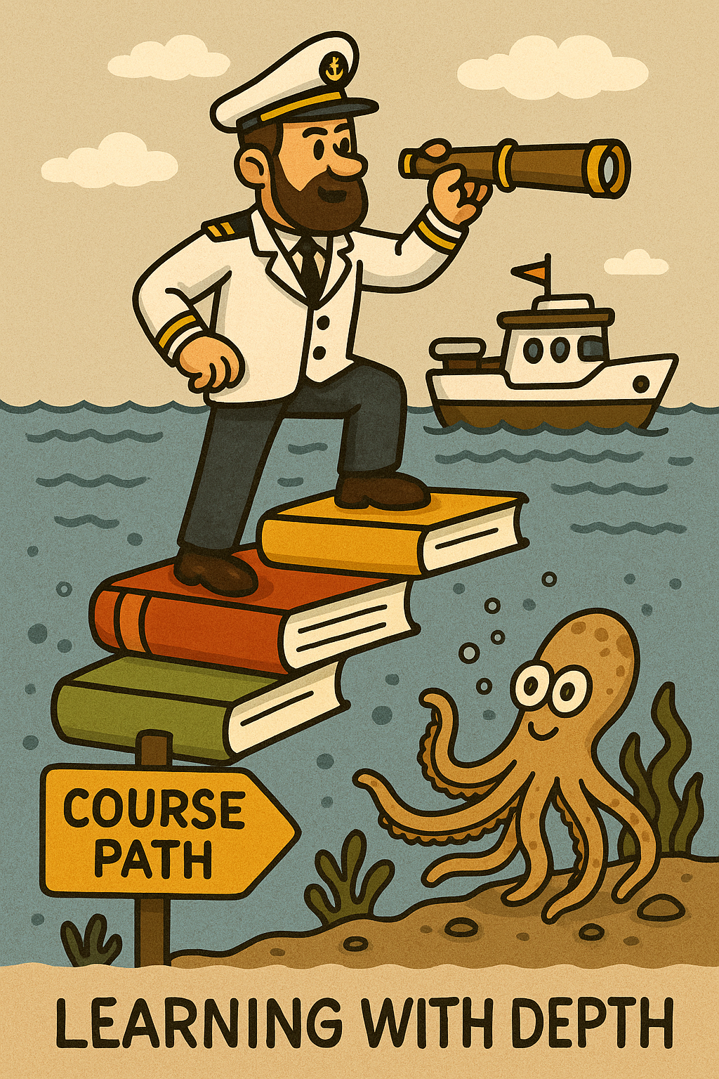 Course Path Illustration